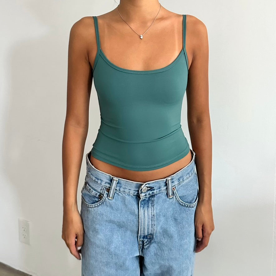 Kayla Tank in Seafoam