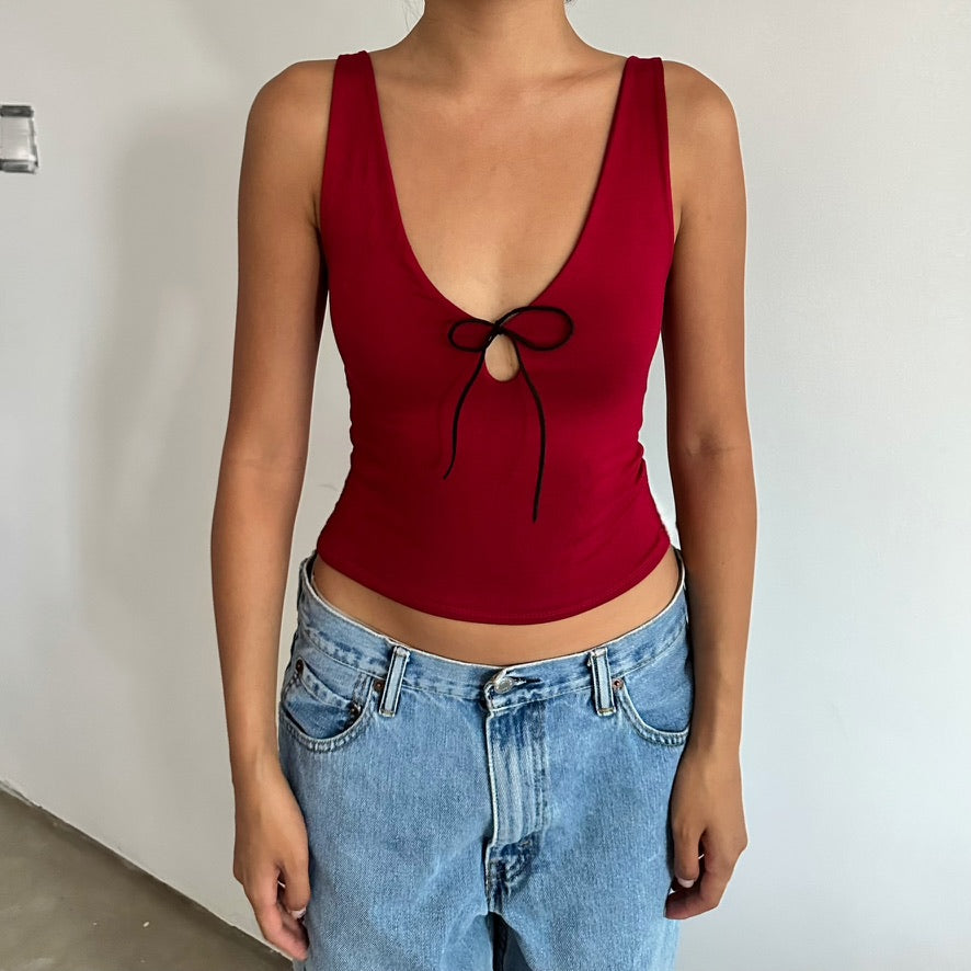 Sarah Top in Red