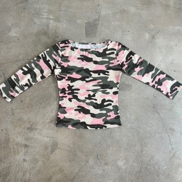 Olivia Top - Camo