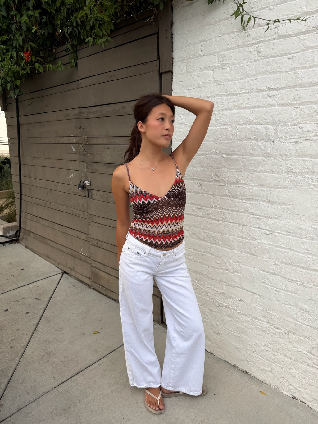 Malia Top in Brown