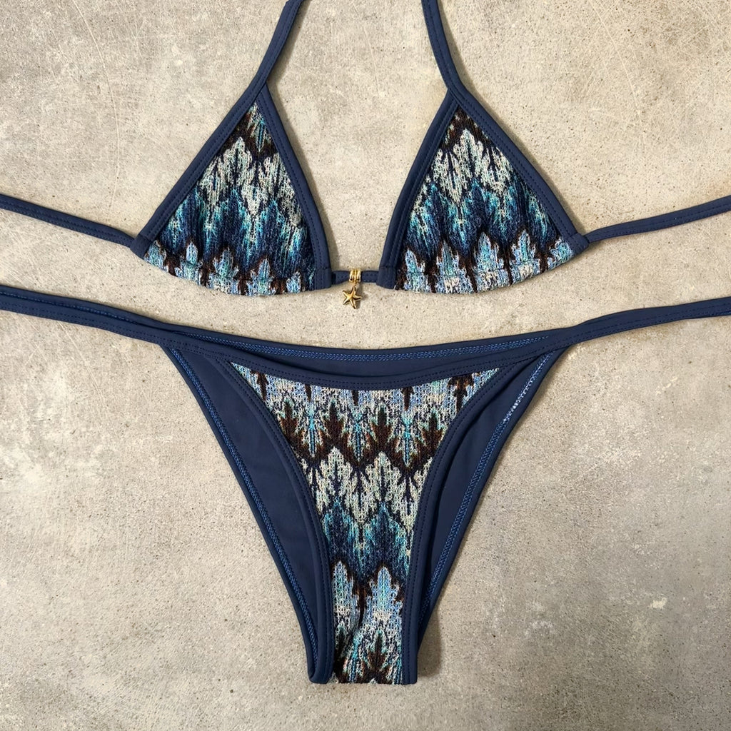 Skylar Bikini Set - Blue