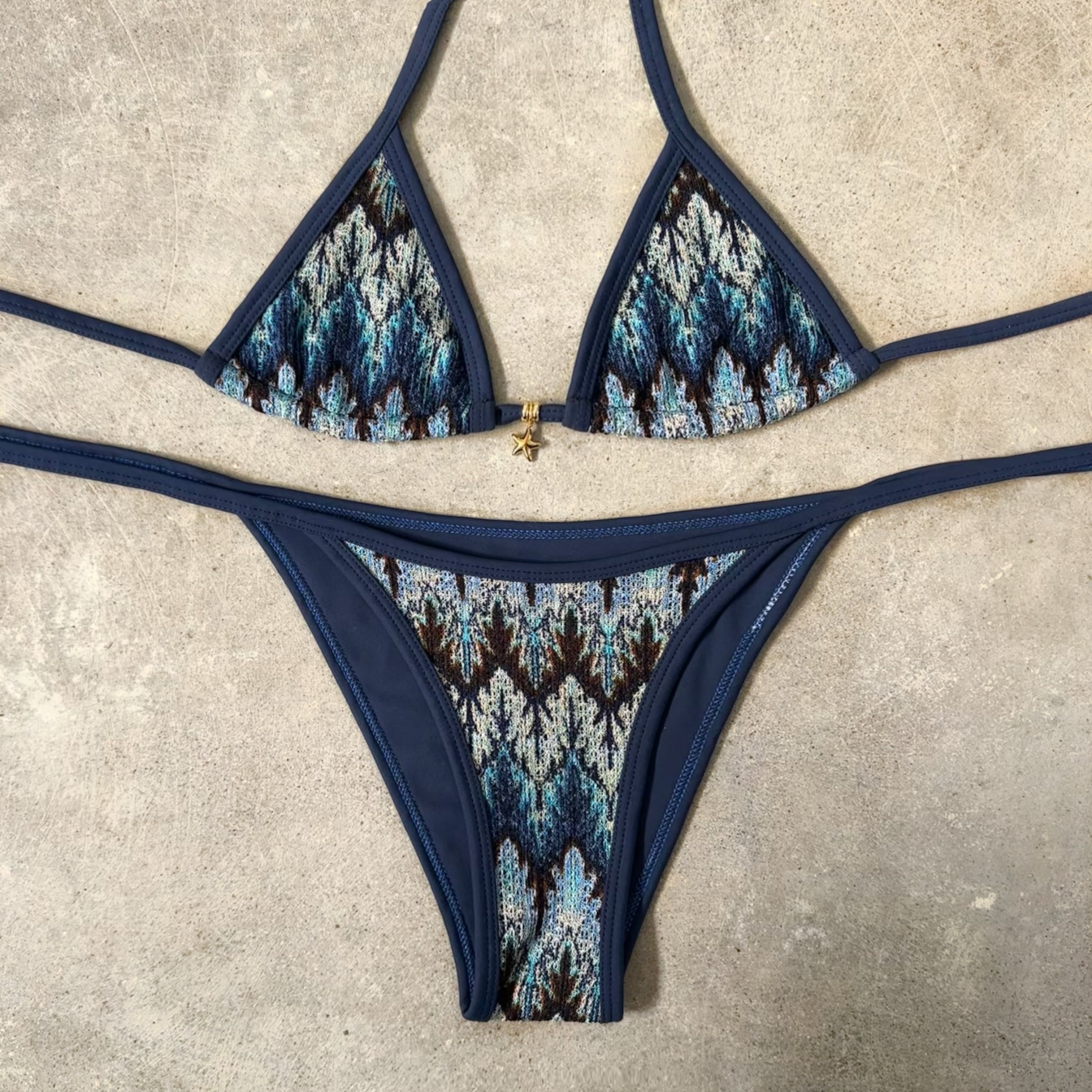 Skylar Bikini Set - Blue