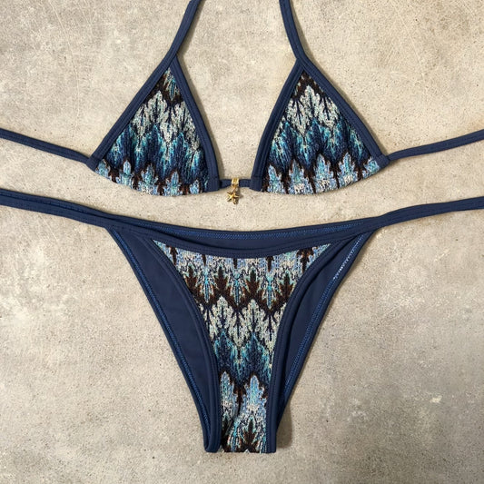 Skylar Bikini Set - Blue
