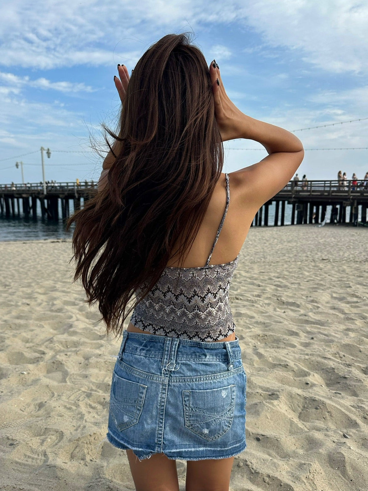 Malia Top - Gray