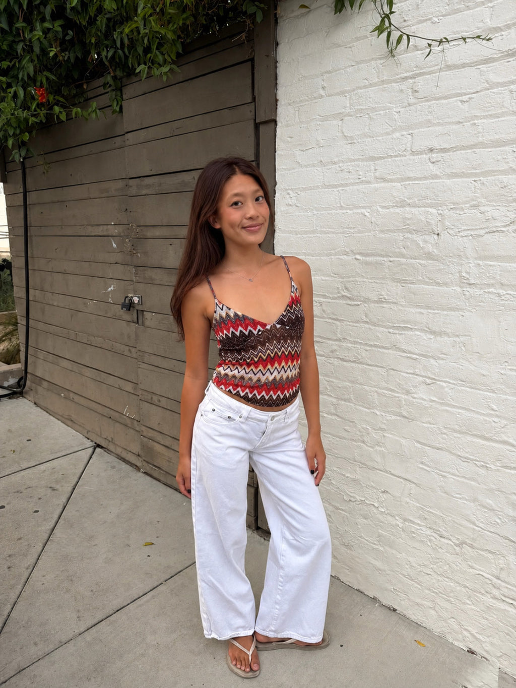 Malia Top in Brown