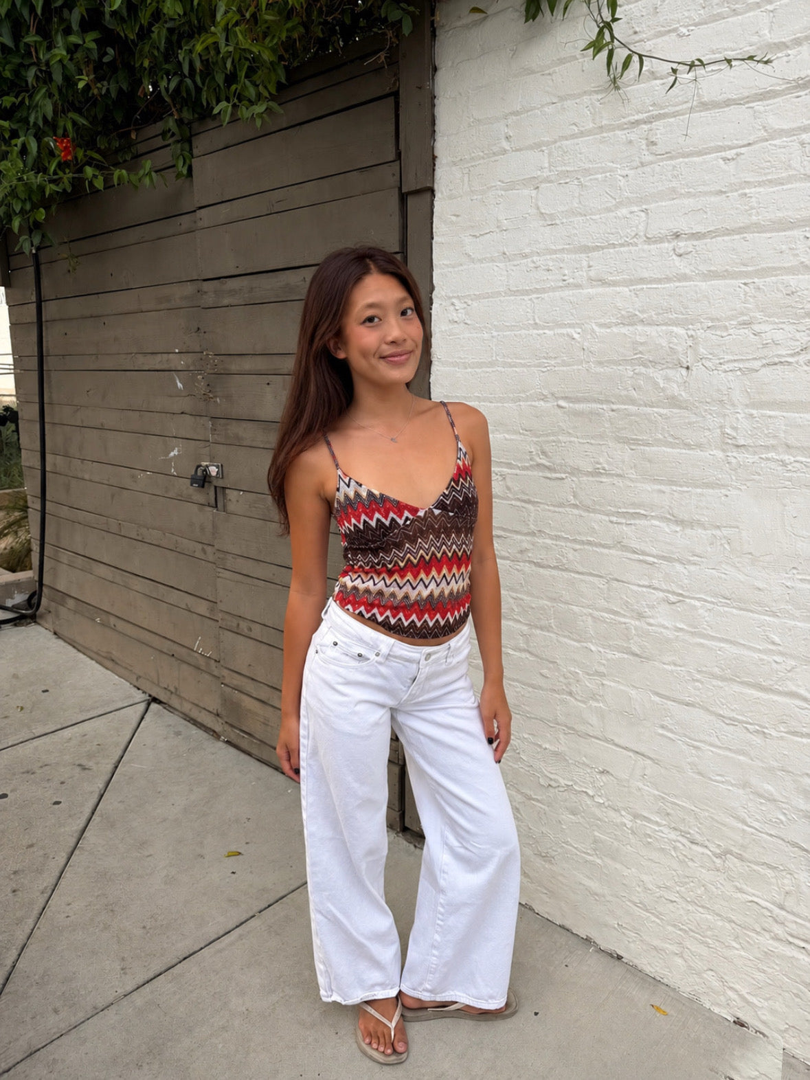 Malia Top in Brown