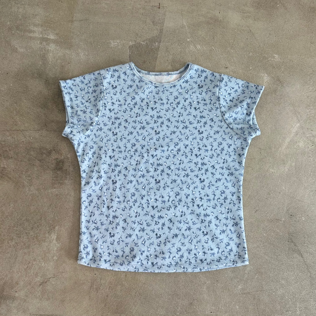 Kira Top - Blue Rose