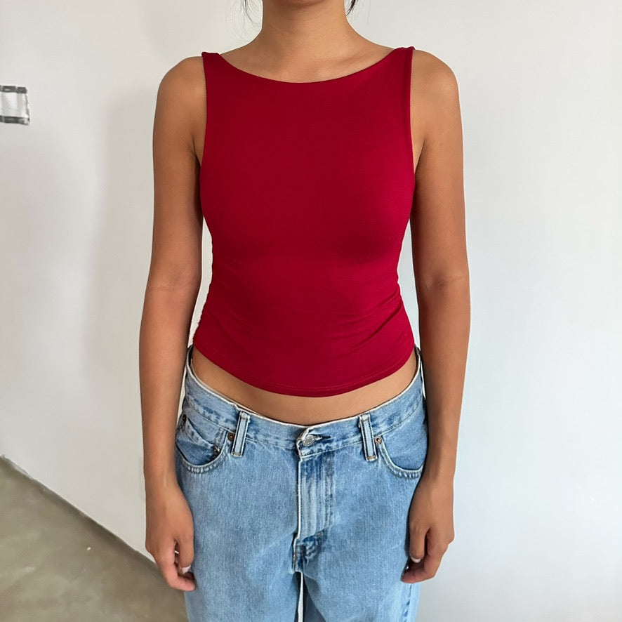 Sarah Top in Red