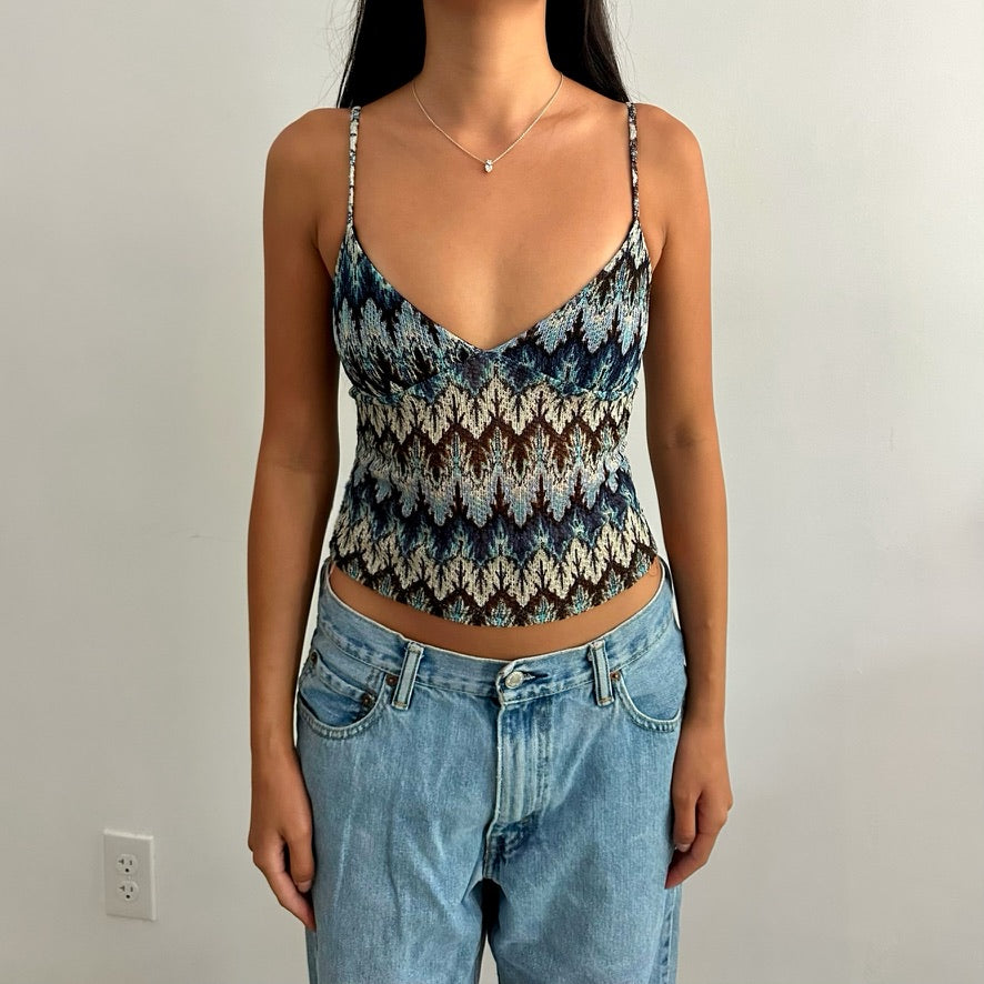 Malia Top - Blue