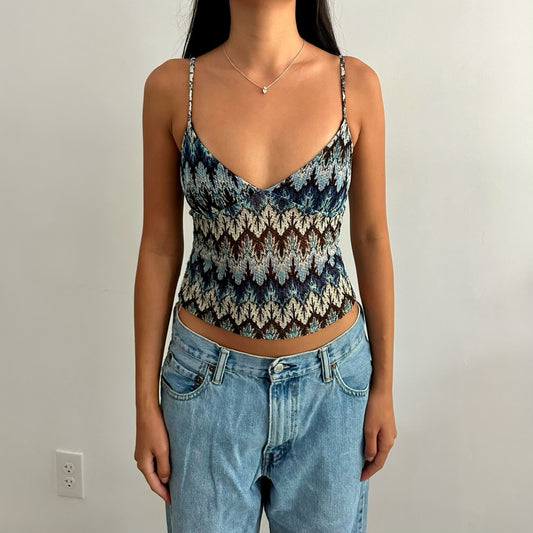 Malia Top - Blue