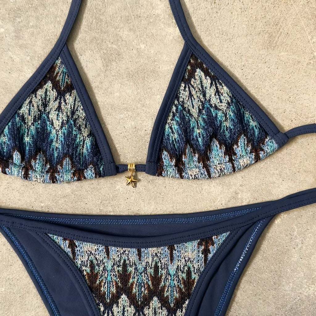 Skylar Bikini Set - Blue