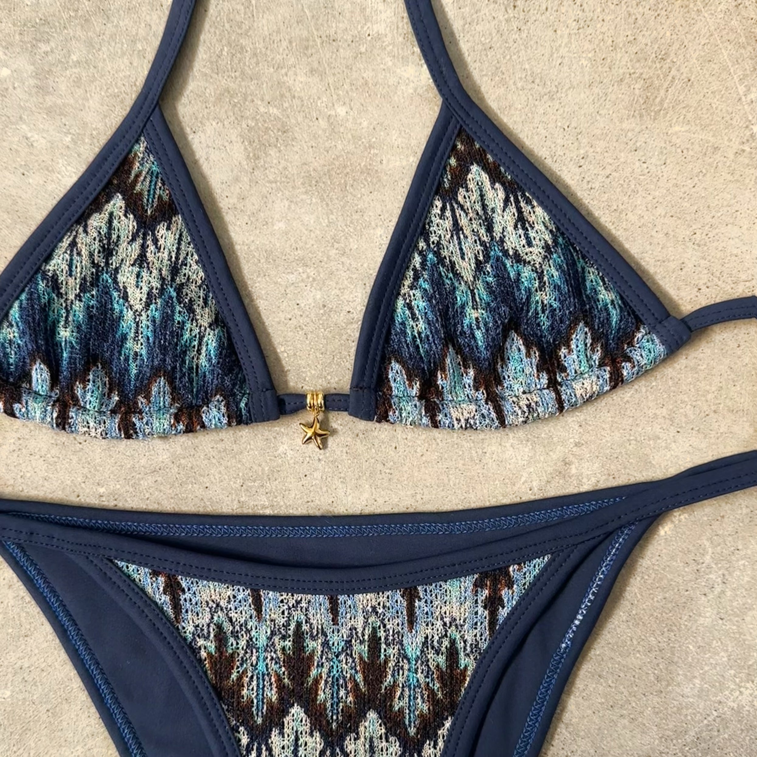 Skylar Bikini Set - Blue