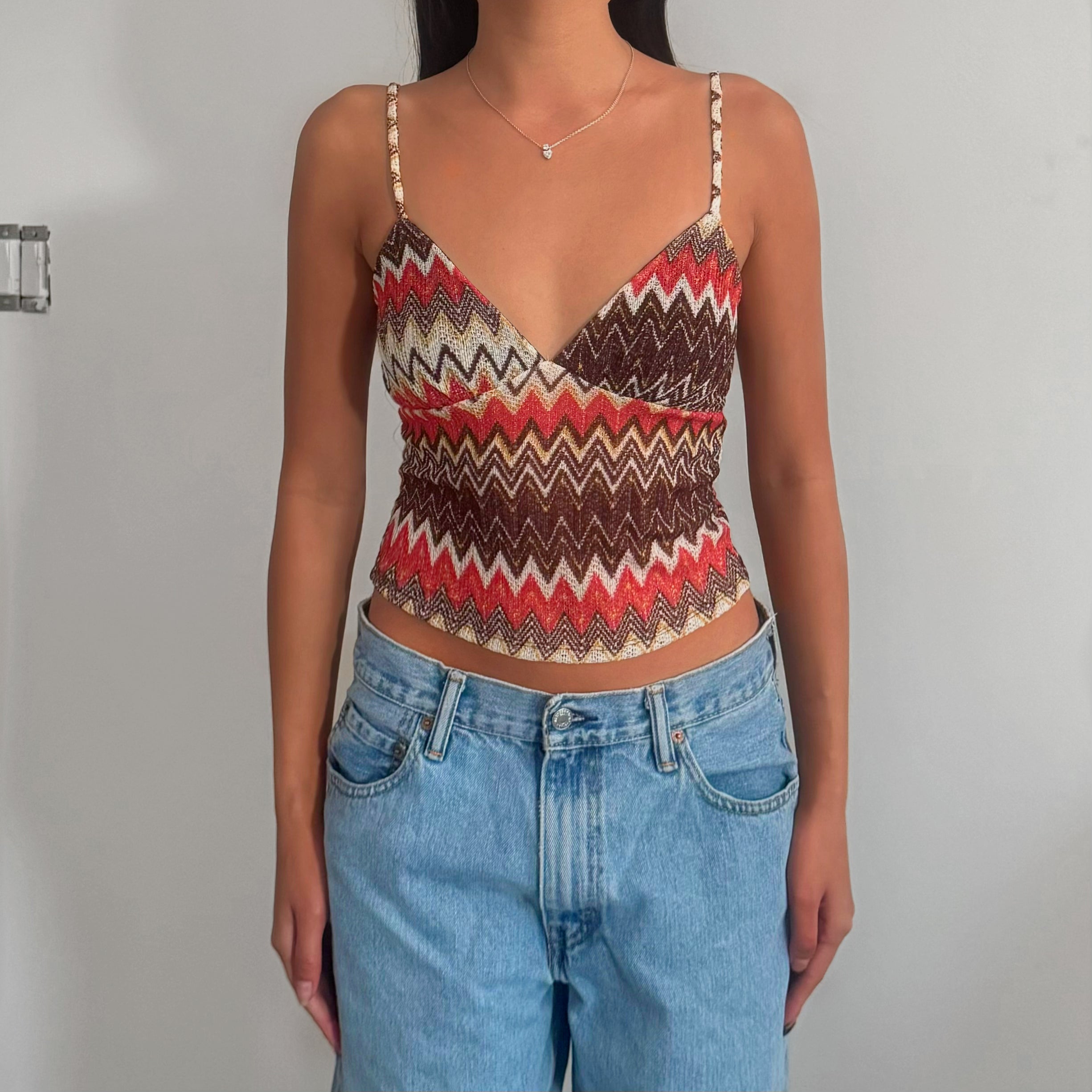 Malia Top in Brown